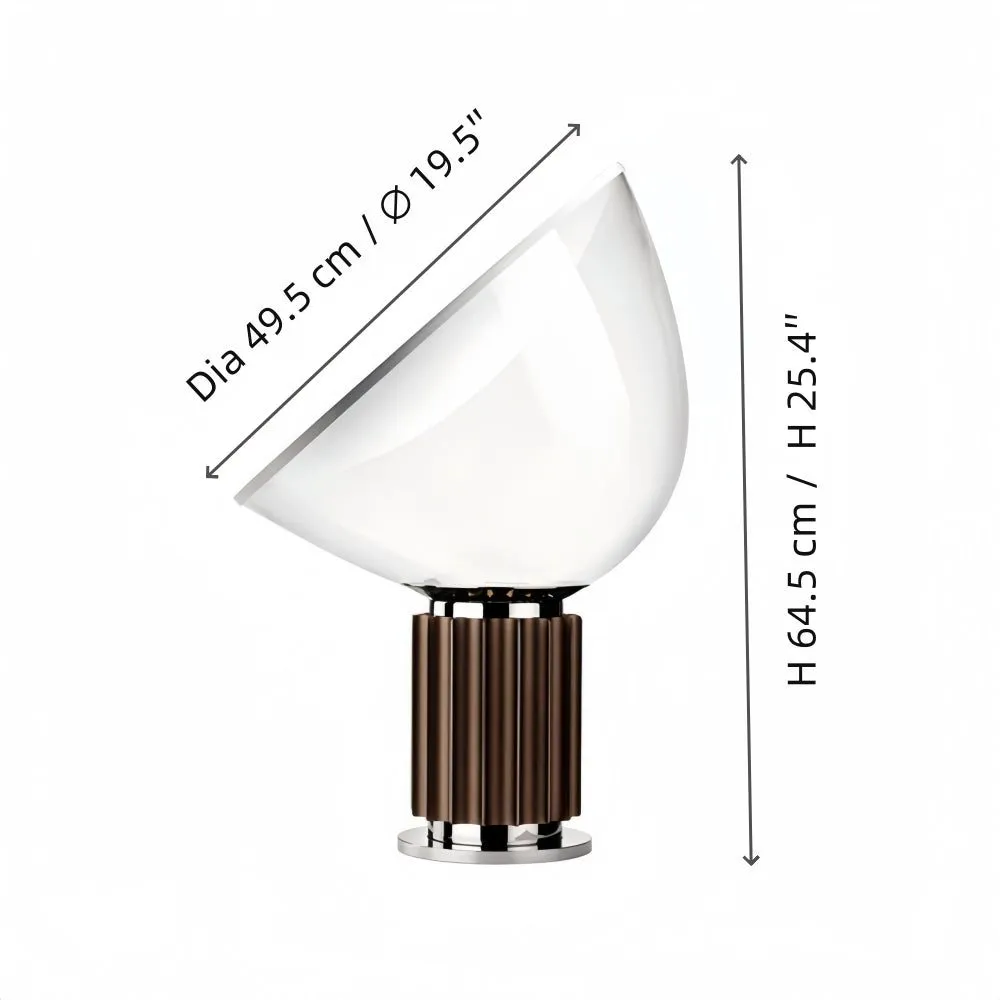 Schéma de Bowlum : diamètre 49,5 cm, hauteur hors tout 64,5 cm