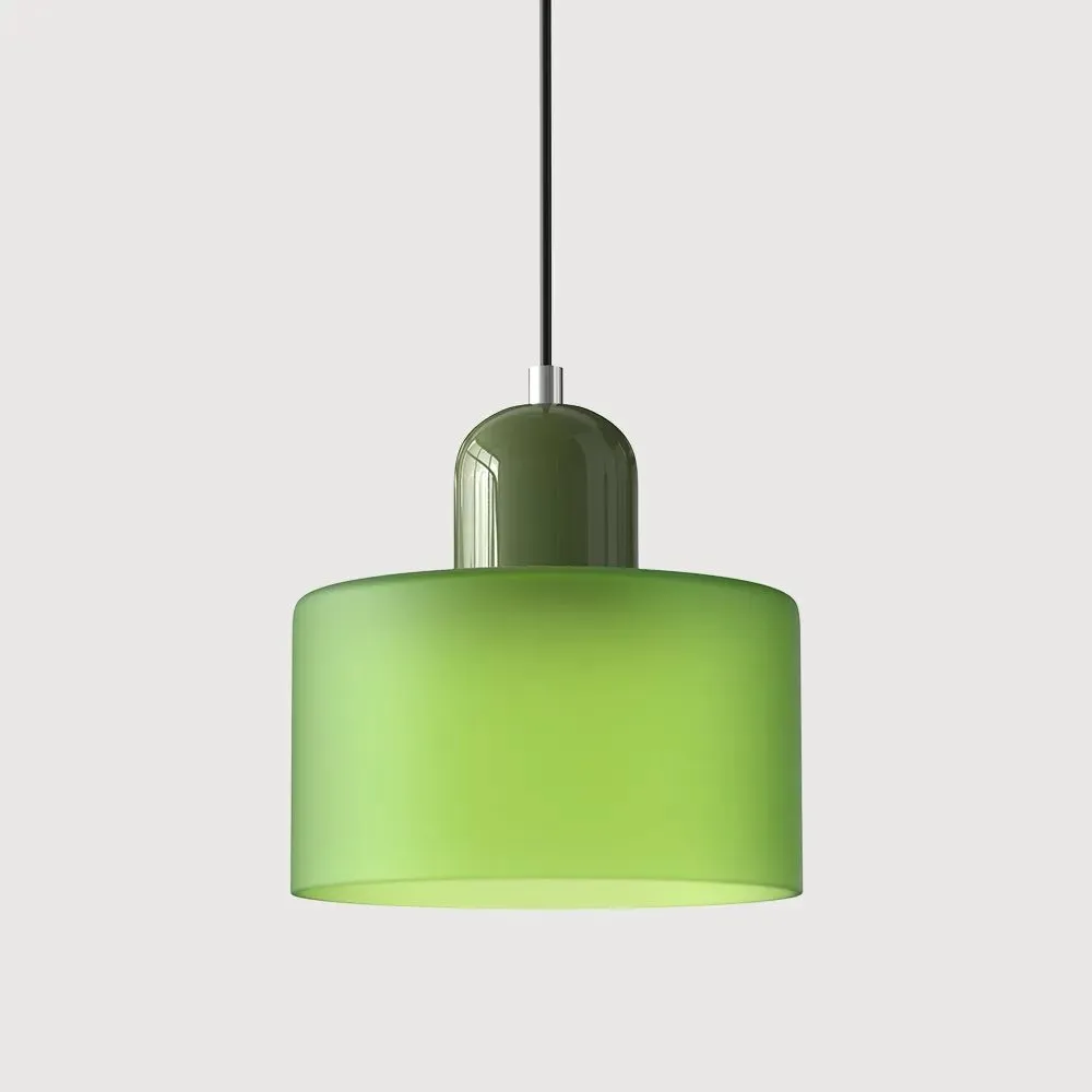 Morandi Modern White Glass Kitchen Island Pendant Light