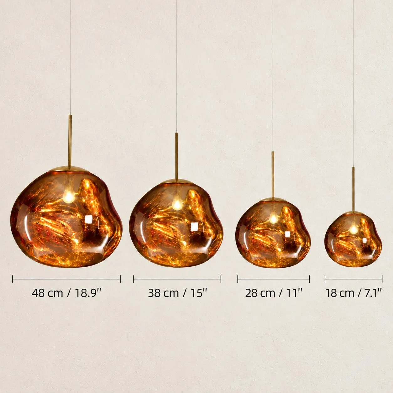 Molten Form Pendant Light