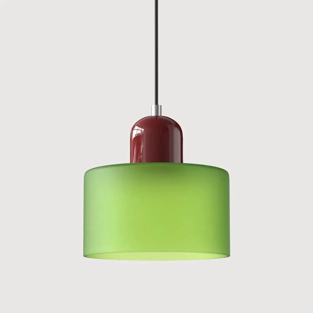 Morandi Modern White Glass Kitchen Island Pendant Light