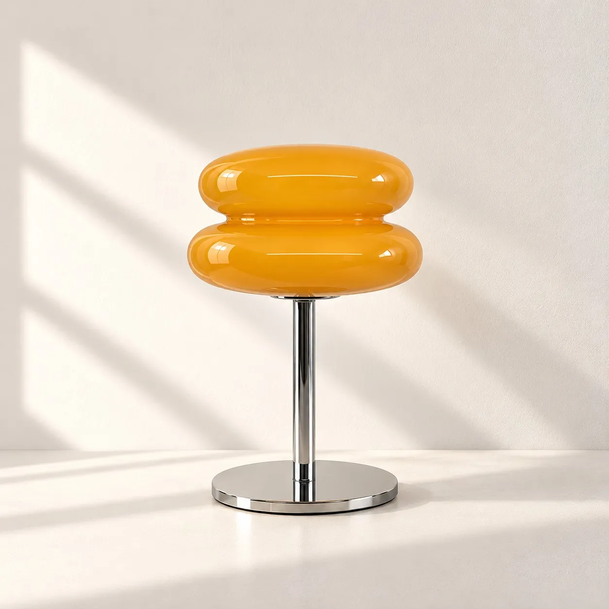 Marta Modern Bauhaus Glass Table Lamp