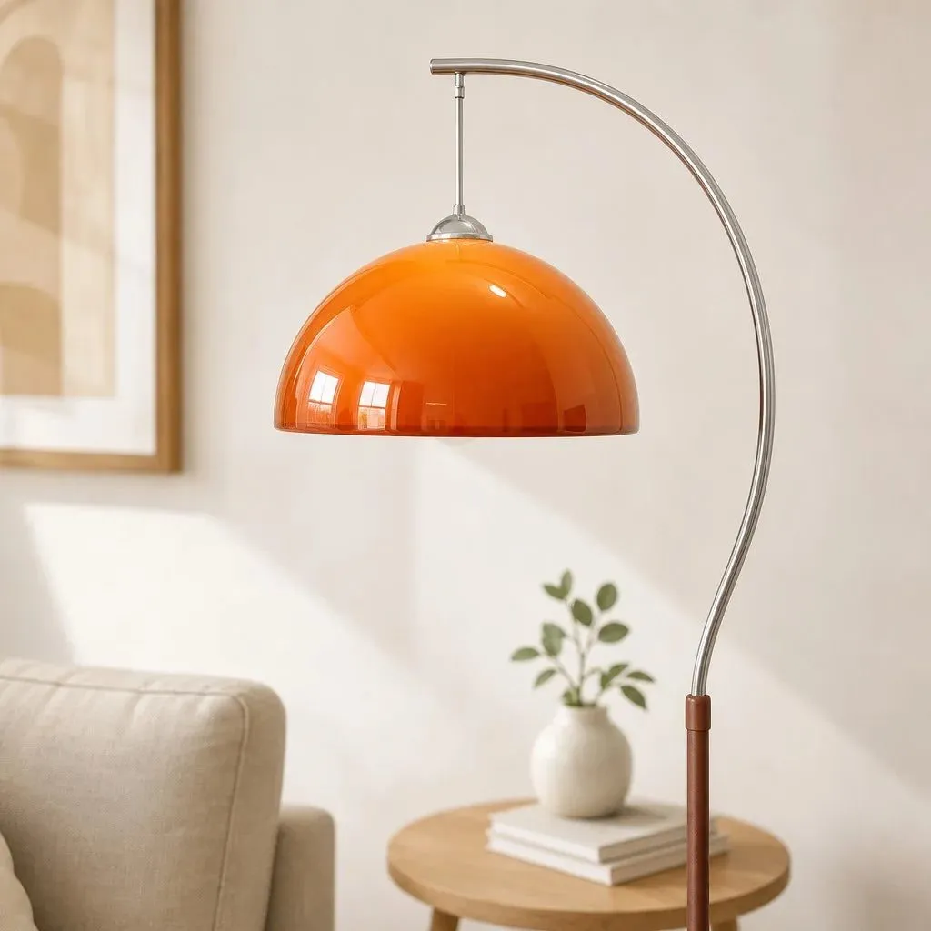 Odessa Modern Acrylic Dome Floor Light