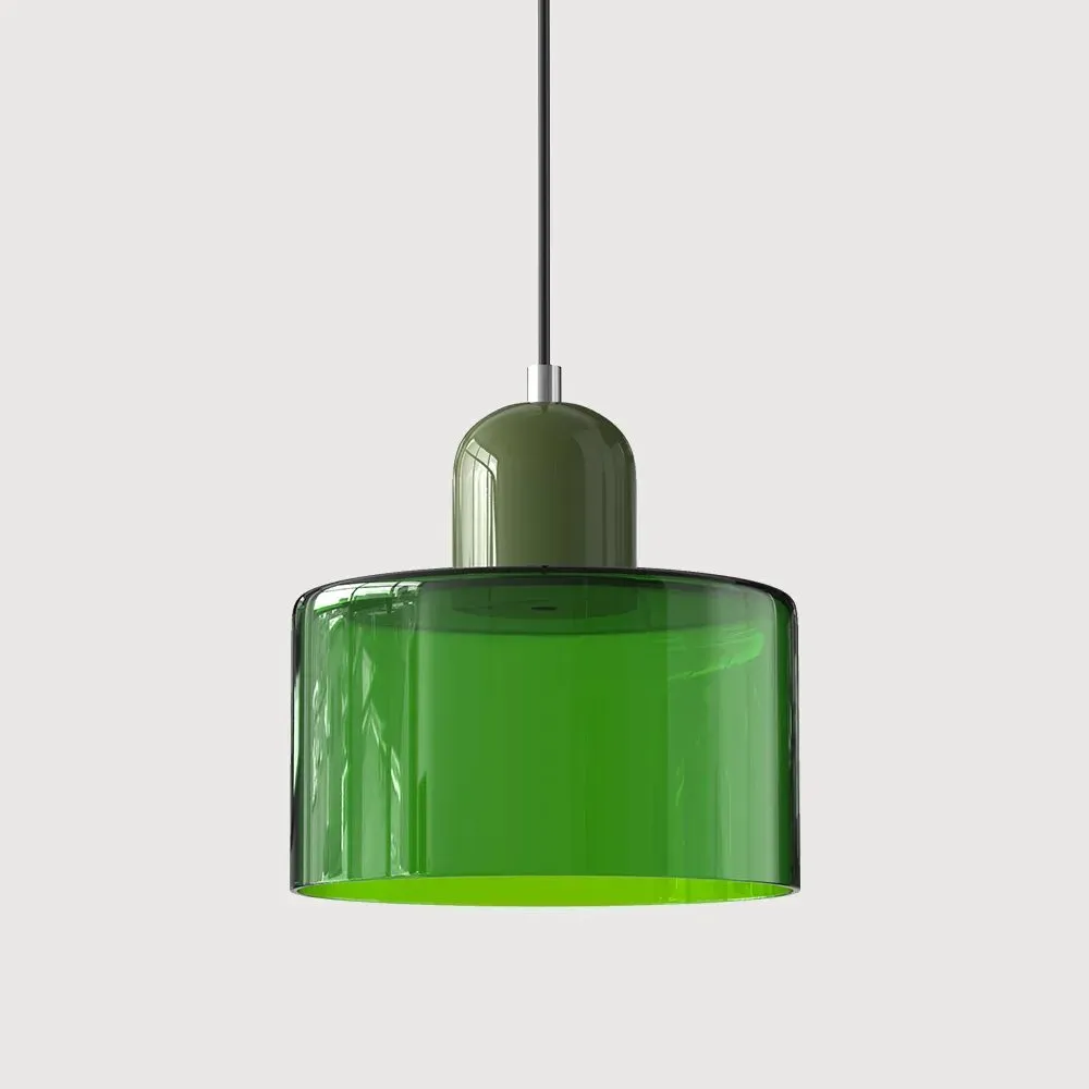 Morandi Modern White Glass Kitchen Island Pendant Light