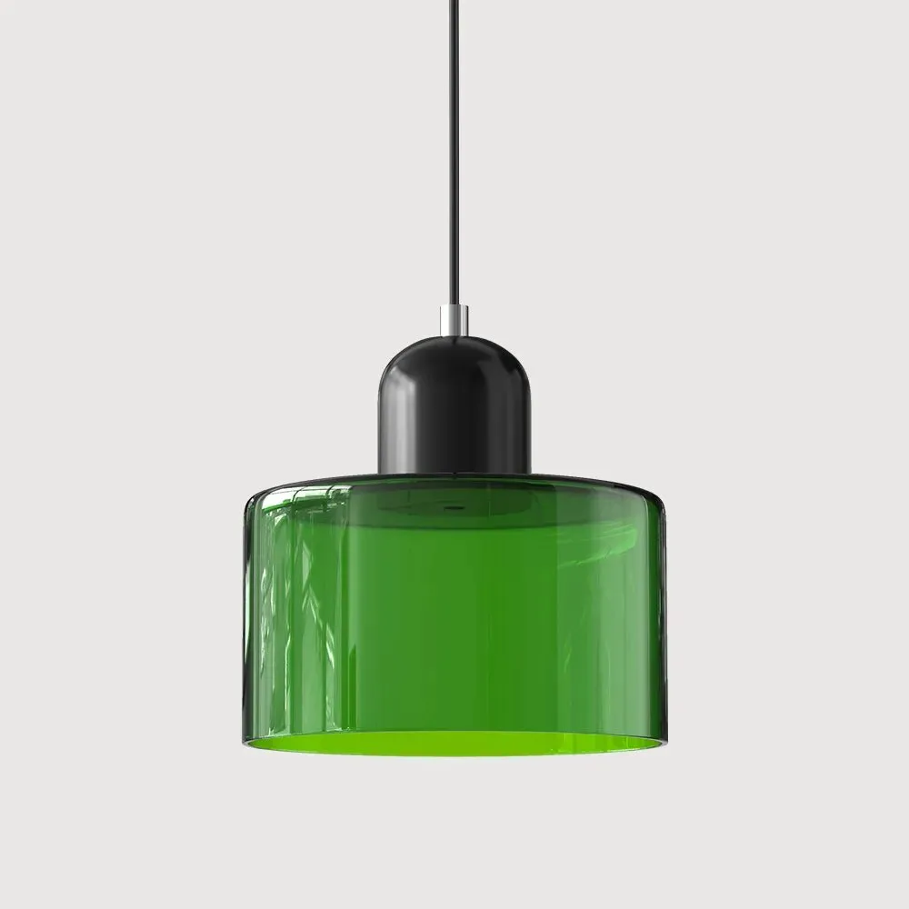 Morandi Modern White Glass Kitchen Island Pendant Light