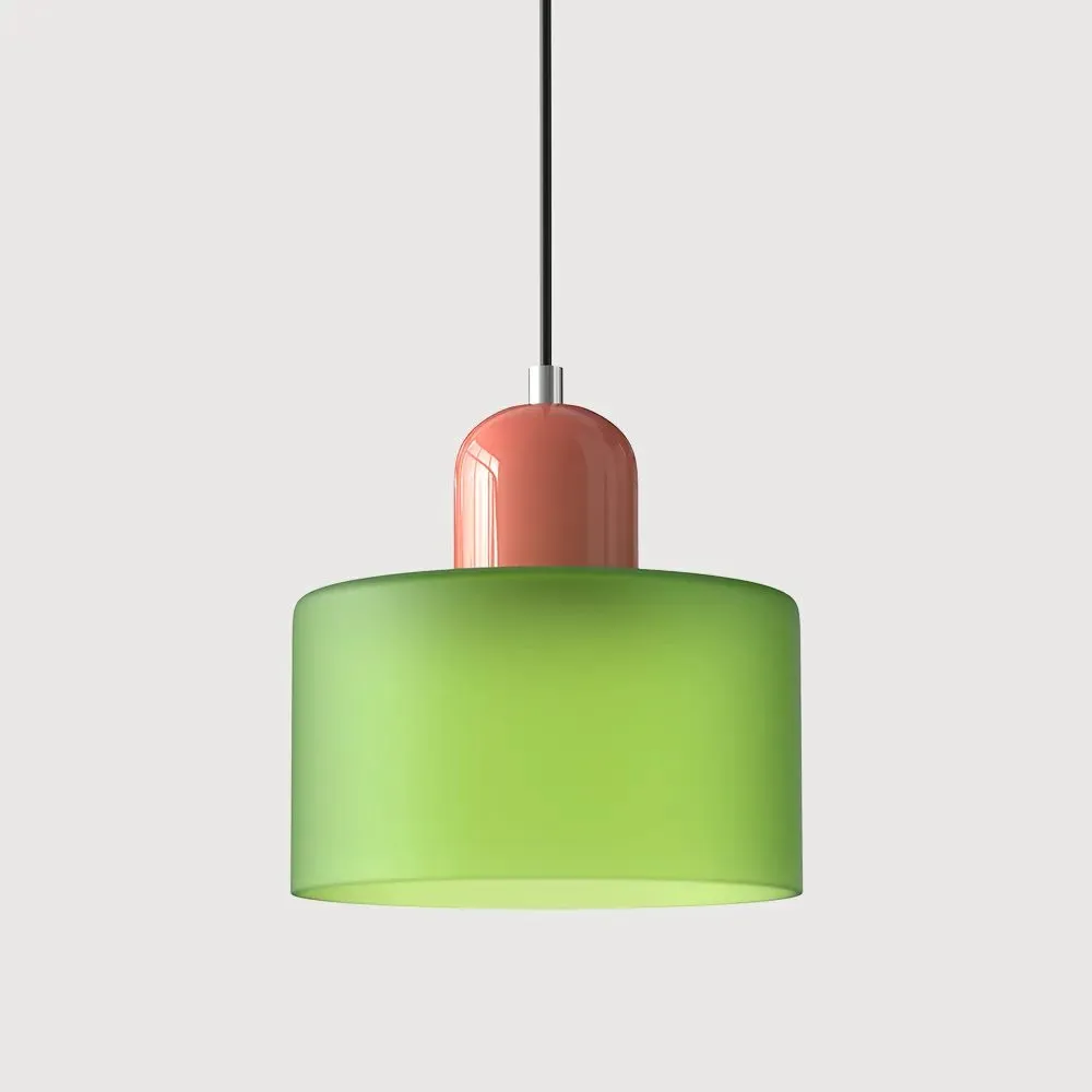 Morandi Modern White Glass Kitchen Island Pendant Light