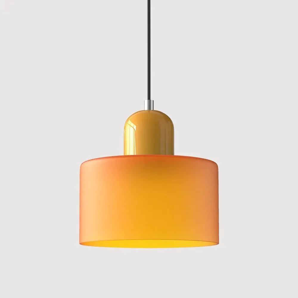 Morandi Modern White Glass Kitchen Island Pendant Light