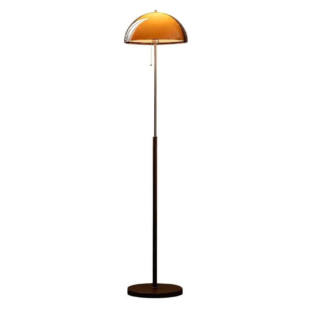 Odessa Modern Acrylic Dome Floor Light