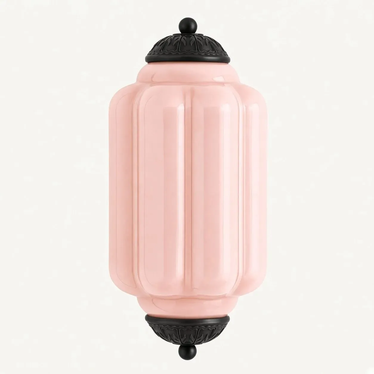 The Eloise Scallop Milk Glass Sconce Wall Light