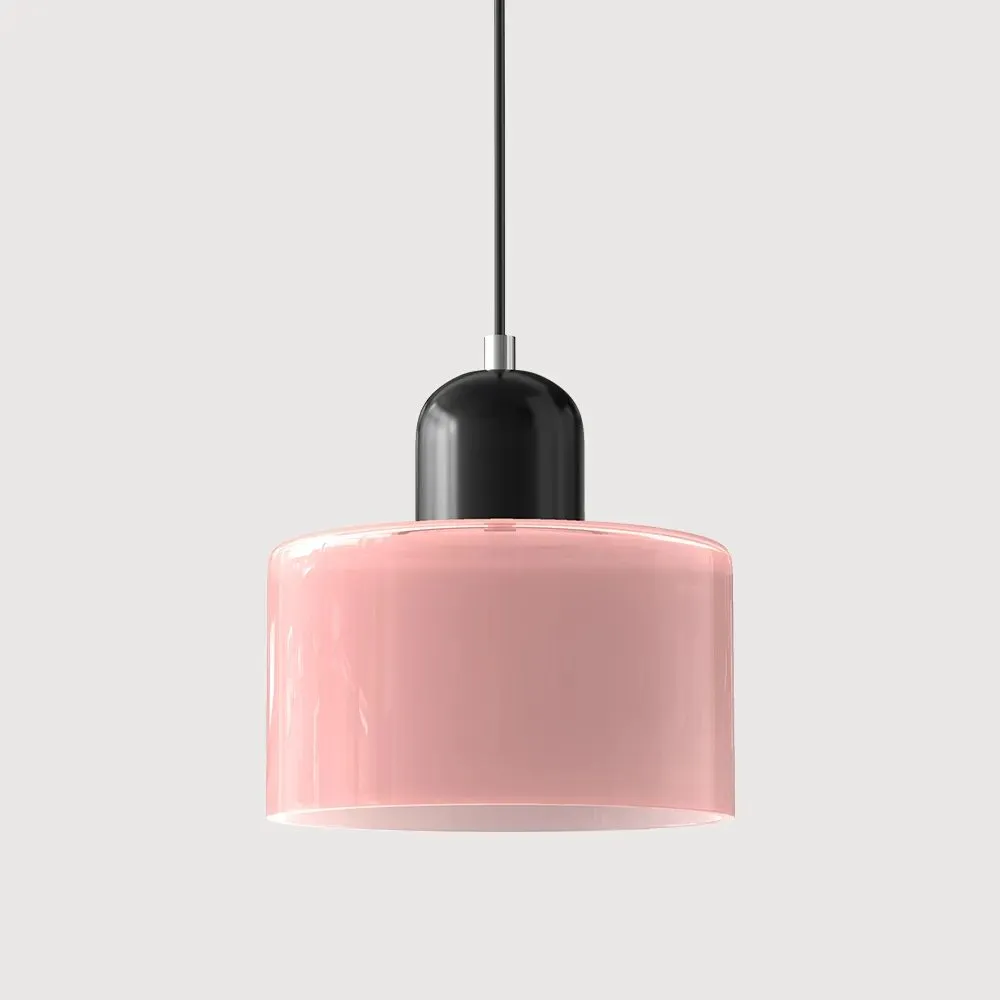 Morandi Modern White Glass Kitchen Island Pendant Light