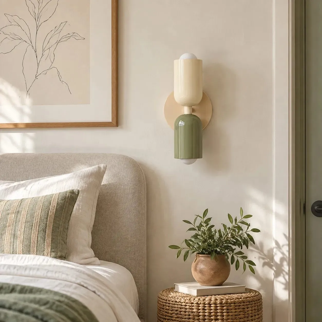 Symra Minimalist Nordic Wall Sconce - Dual‑Direction Modern Wall Light for Indoor Spaces N47