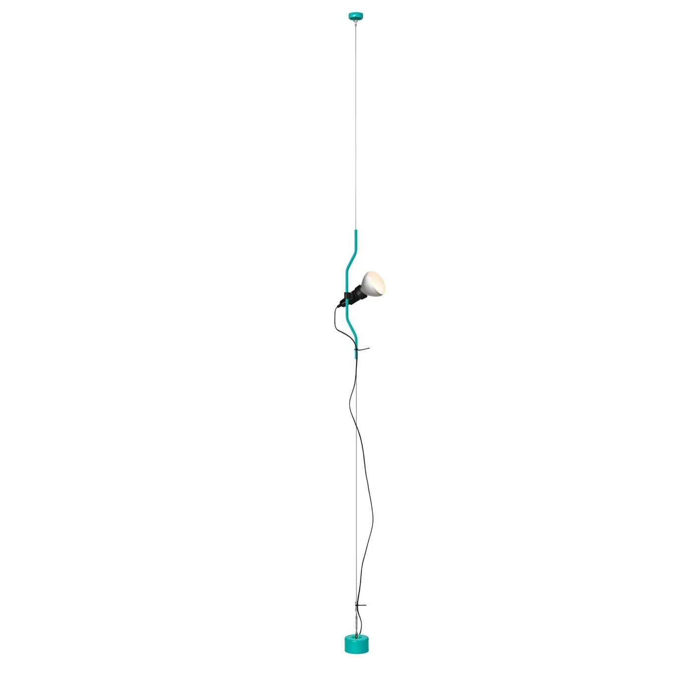 Multicolored Floor Lamp With Line