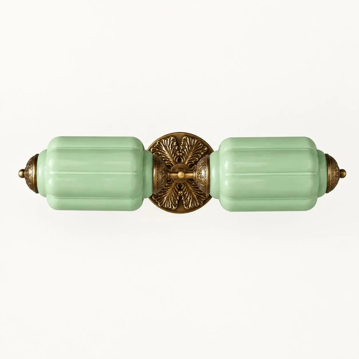The Eloise Scallop Milk Glass Sconce Wall Light