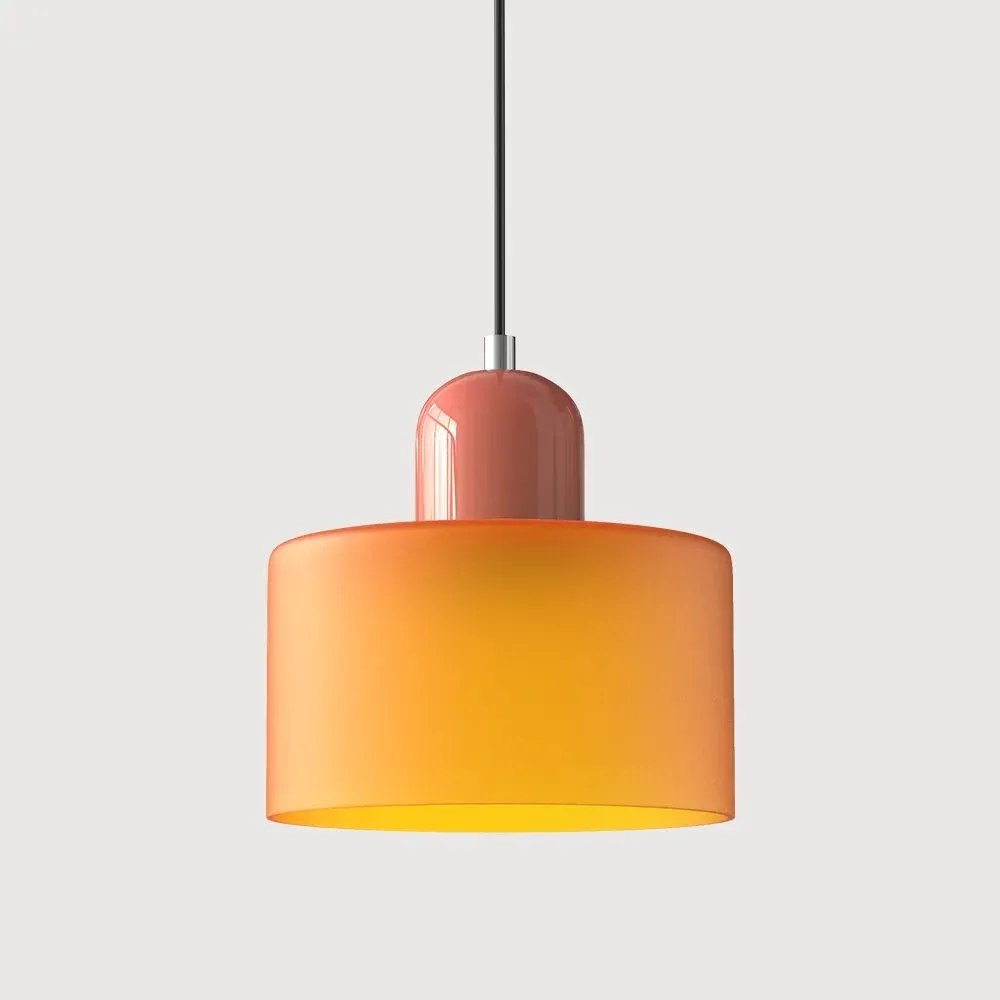 Morandi Modern White Glass Kitchen Island Pendant Light