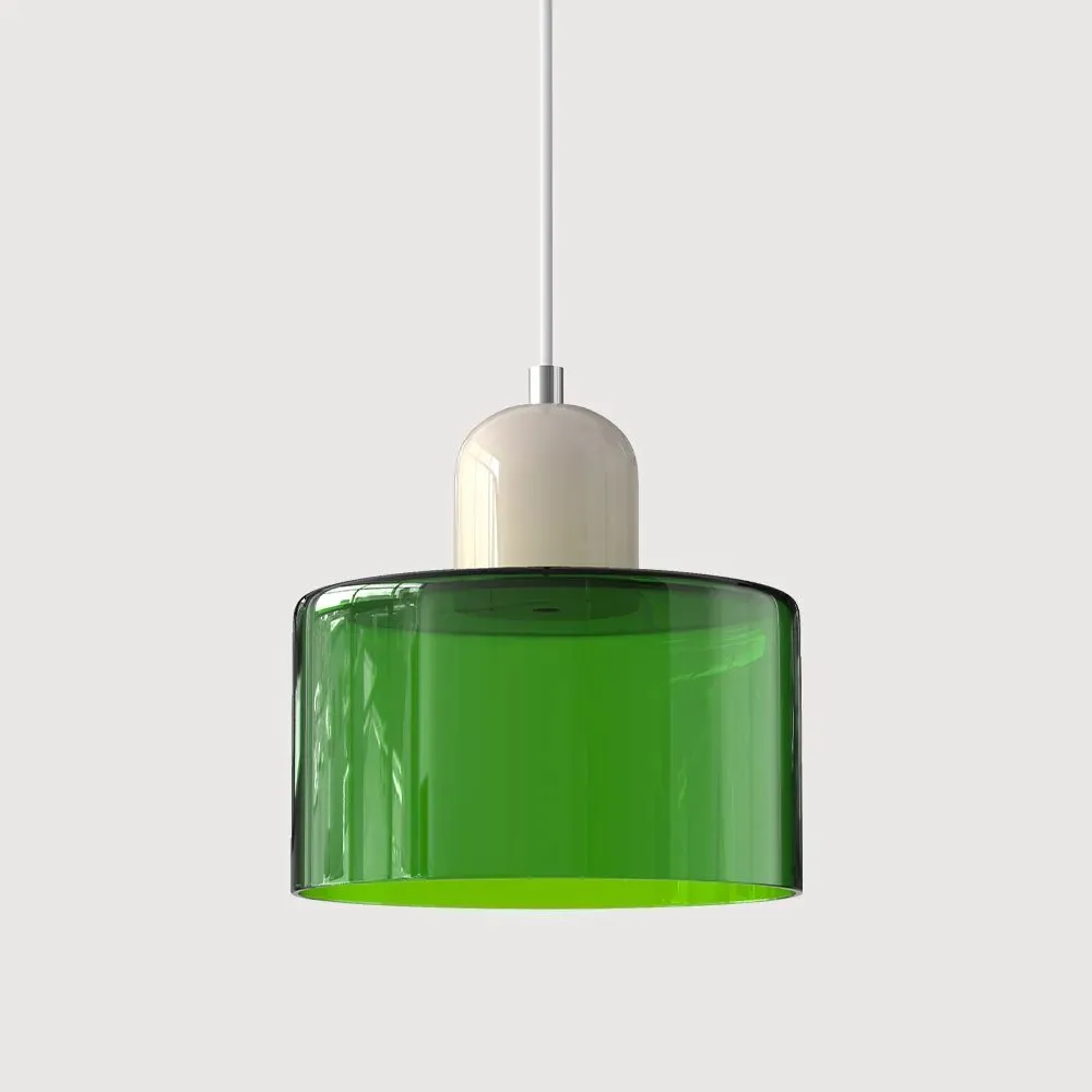 Morandi Modern White Glass Kitchen Island Pendant Light