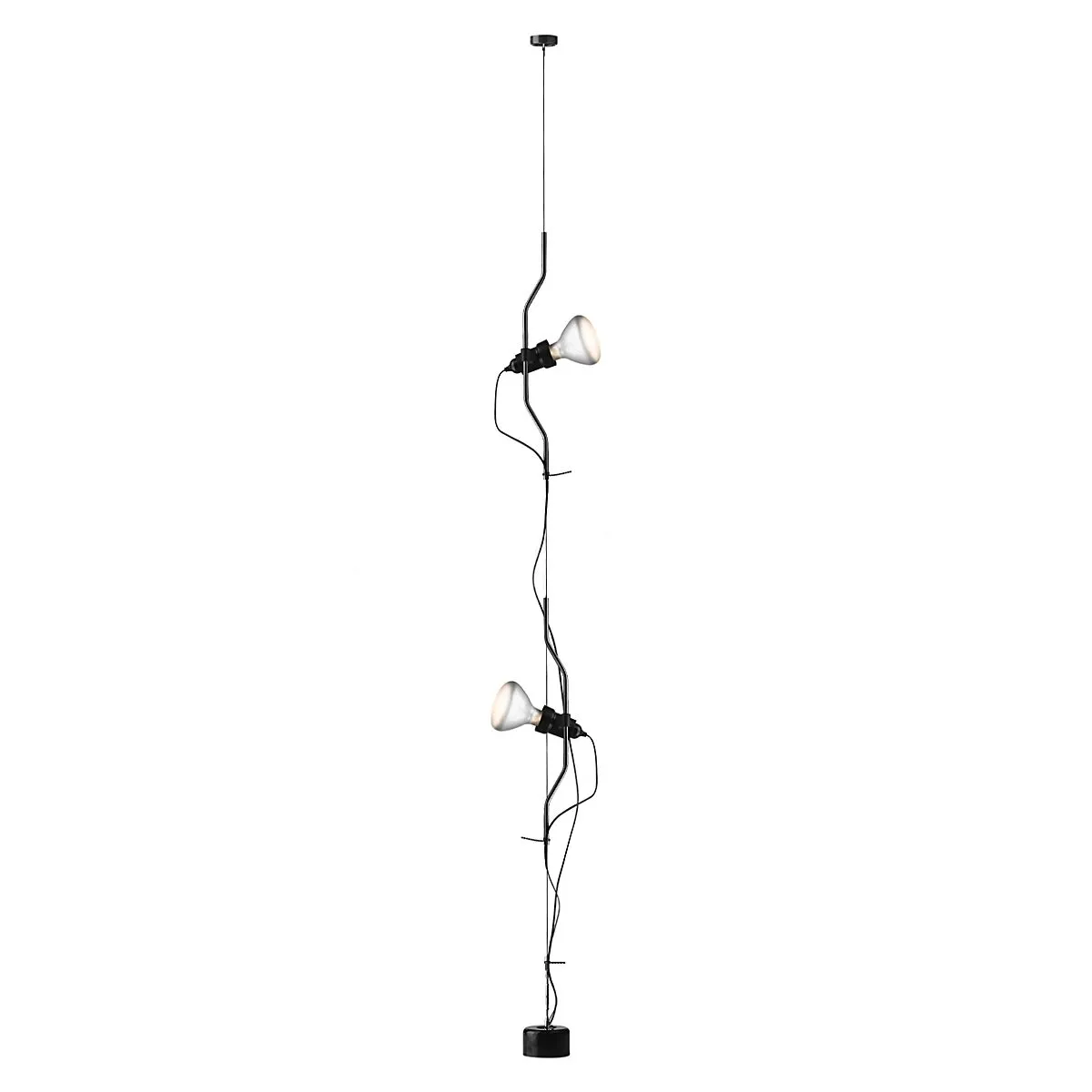 Multicolored Floor Lamp With Line