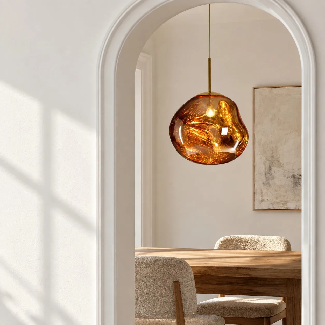 Molten Form Pendant Light