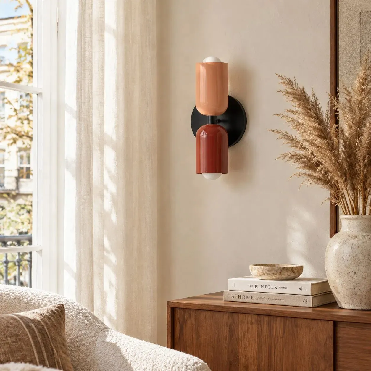 Symra Minimalist Nordic Wall Sconce - Dual‑Direction Modern Wall Light for Indoor Spaces N47
